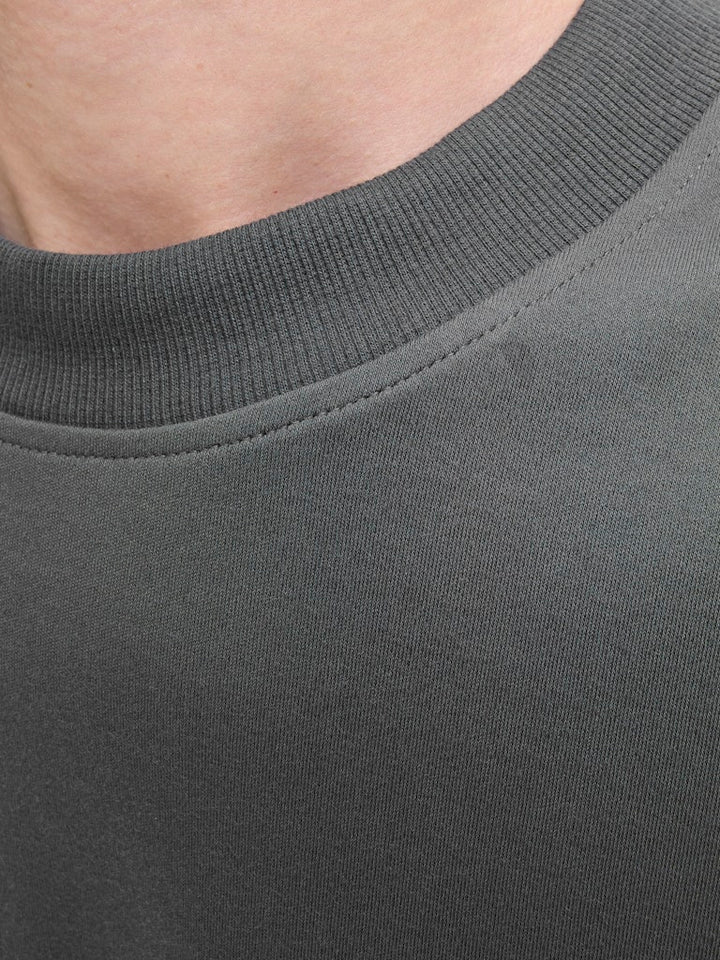 Jprblachad Branding Ss Crew Neck Tee Sn - Steel