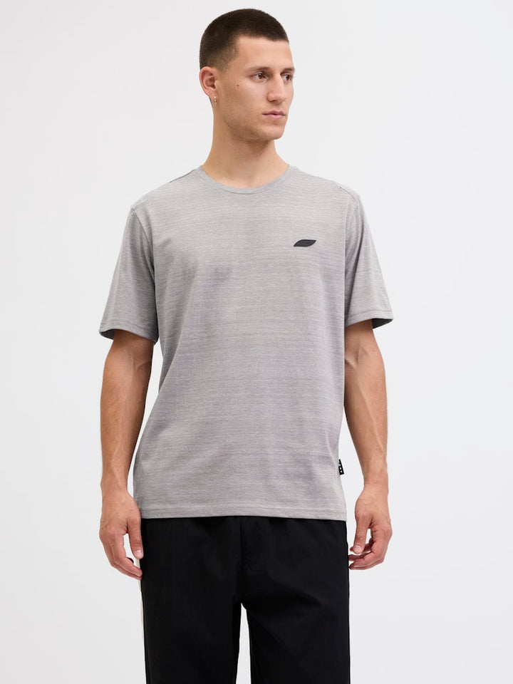 Jcopuffer Tee Ss Crew Neck Smu - Grijs Melee