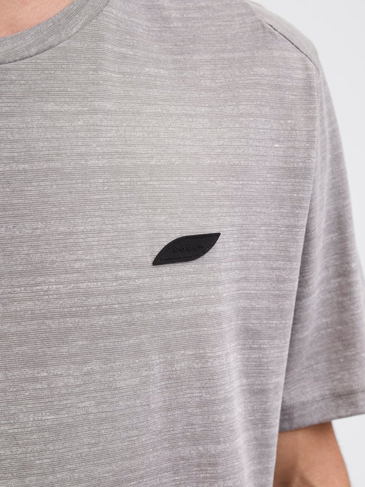 Jcopuffer Tee Ss Crew Neck Smu - Grijs Melee