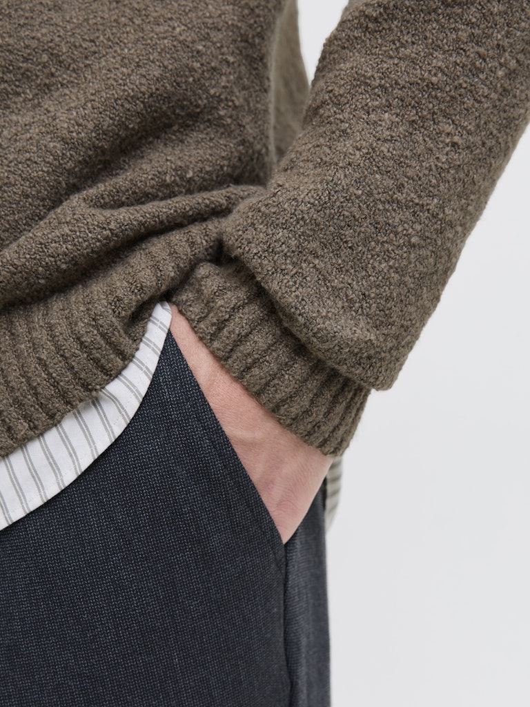 Jprblamaverick Knit Pack Bf Ln - Taupe