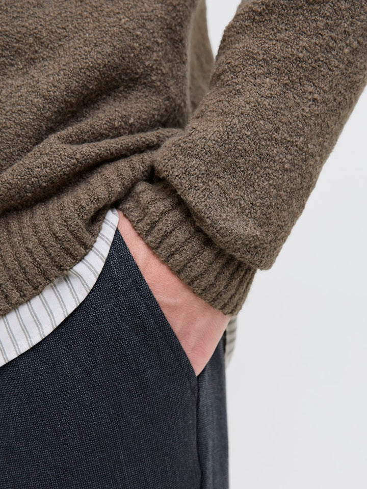 Jprblamaverick Knit Pack Bf Ln - Taupe