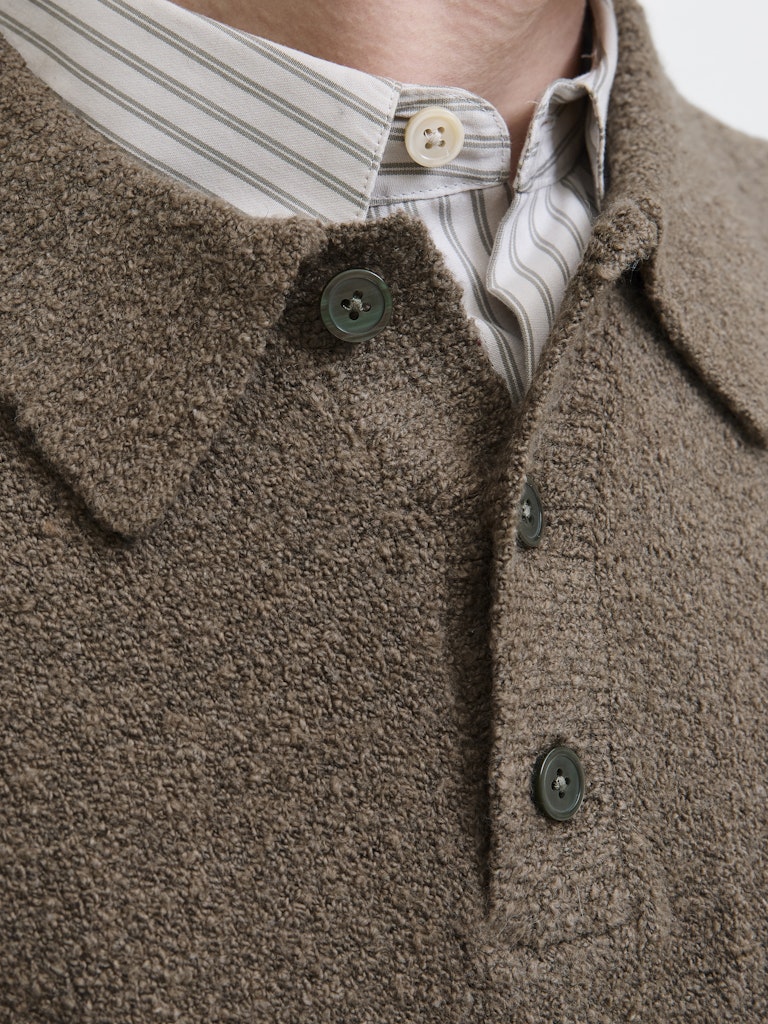 Jprblamaverick Knit Pack Bf Ln - Taupe