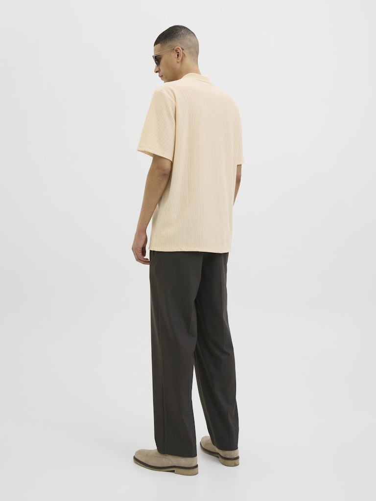 Jprkash Ss Polo - Zand Dessin