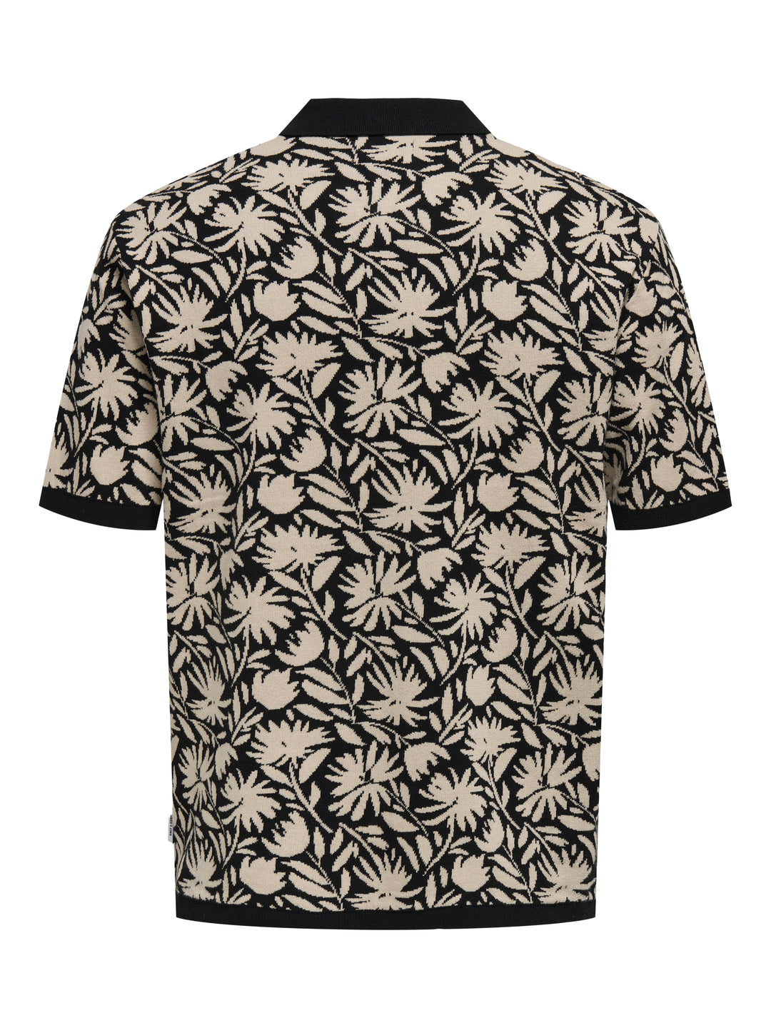 Onsjeremy Reg 12 Ss Polo Knit - Ecru Dessin