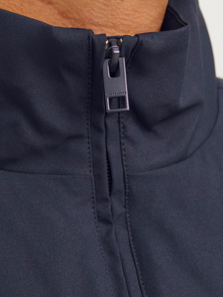 Jprcccity Stand Collar Jacket - Navy