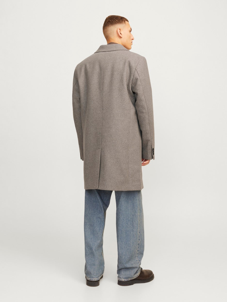 Jjeharrison Wool Coat Sn - Licht Bruin
