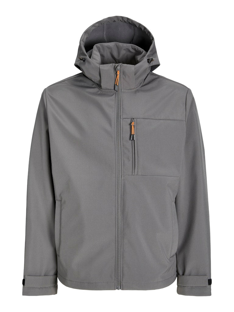 Jjthatcher Softshell Hood - Steel