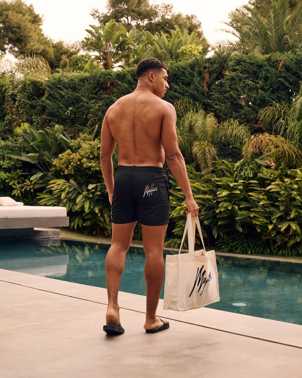 Split Swimshort - Zwart