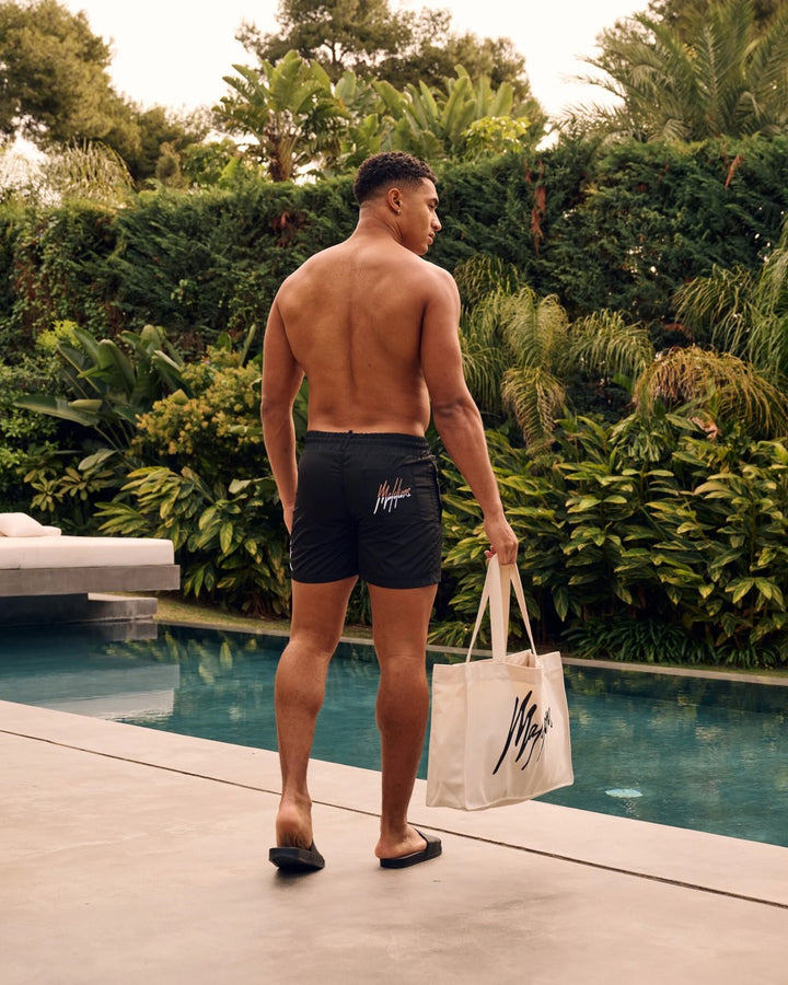 Split Swimshort - Zwart