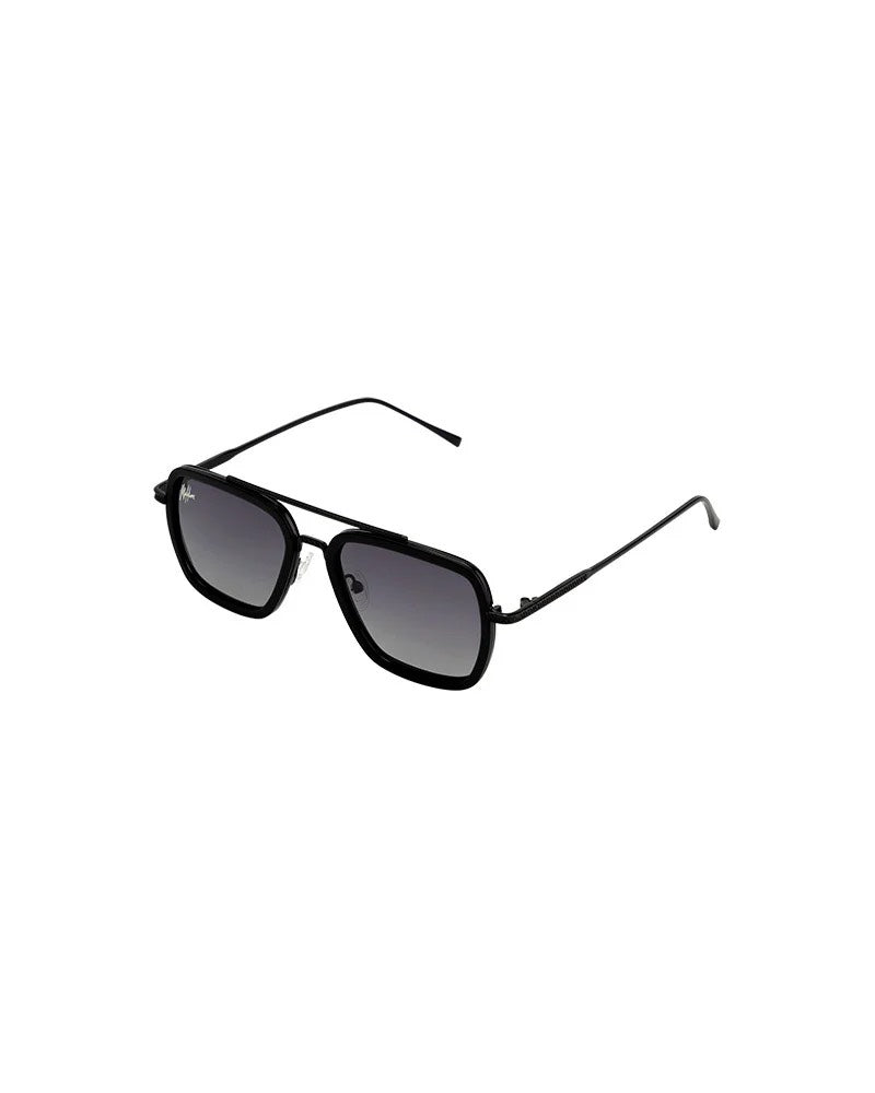 Abstract Sunglasses - Zwart
