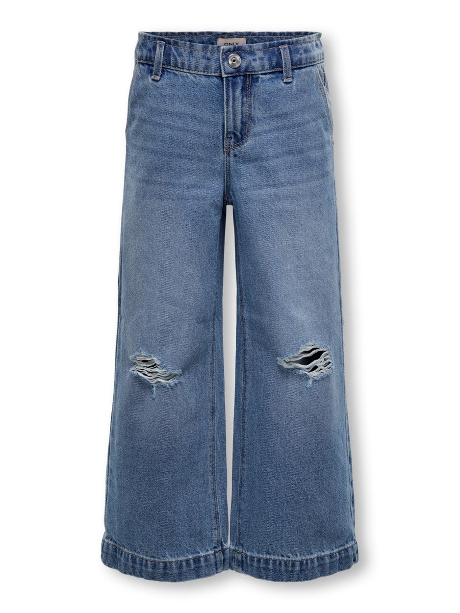 Kogcomet Wide  Dest Jeans Pim006 - Blue Denim