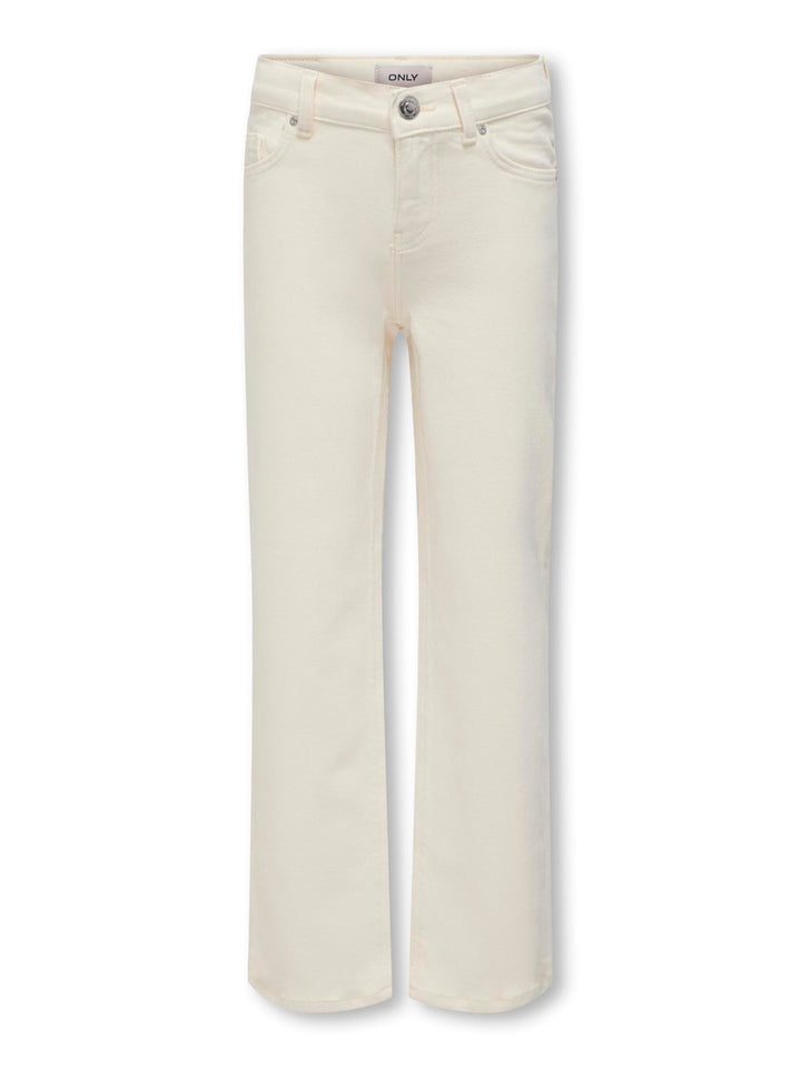 Kogjuicy Wide Leg Dnm Cro - Ecru