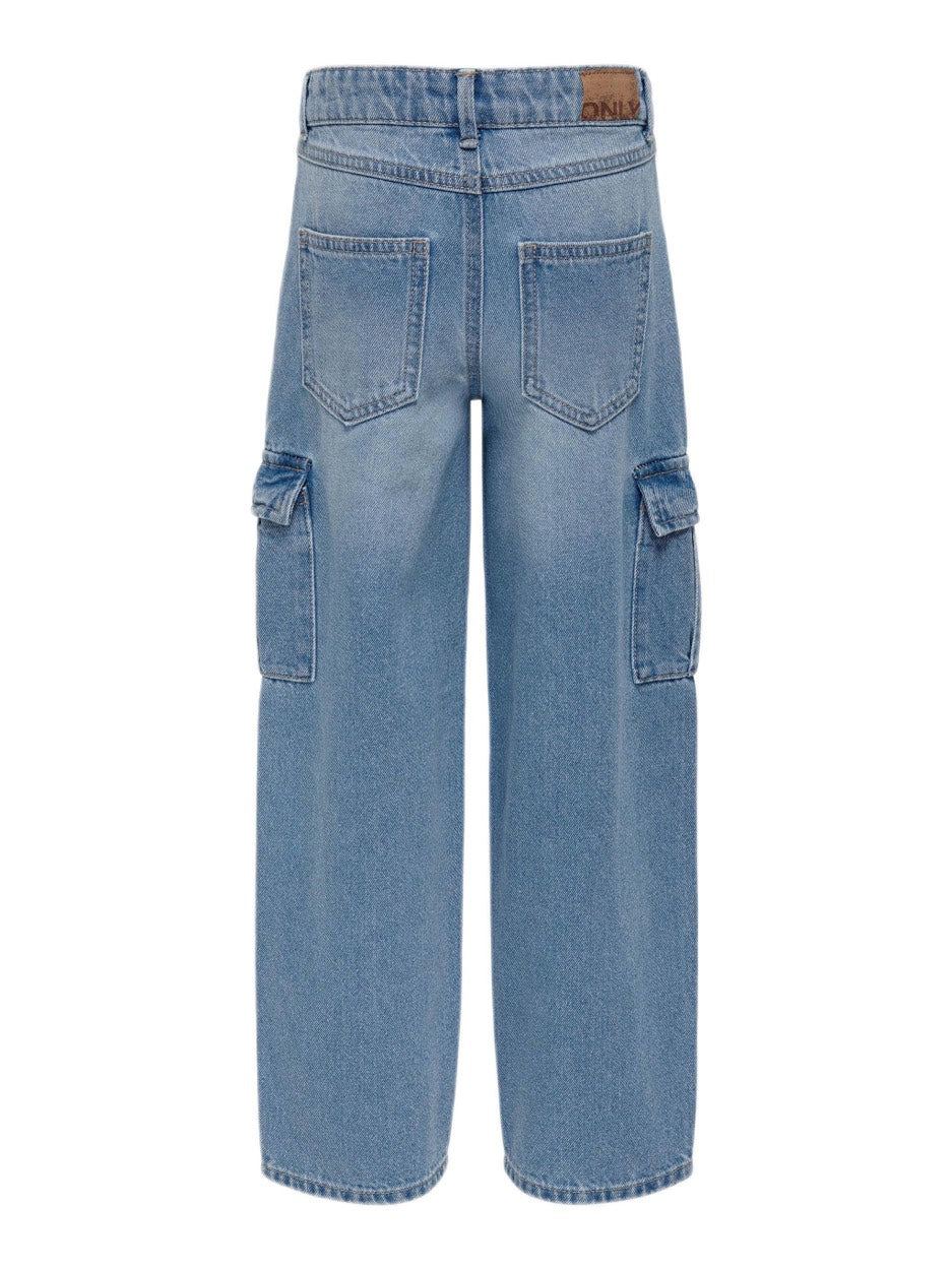 Kogharmony Wide Cargo Carrot Pim No - Blue Denim