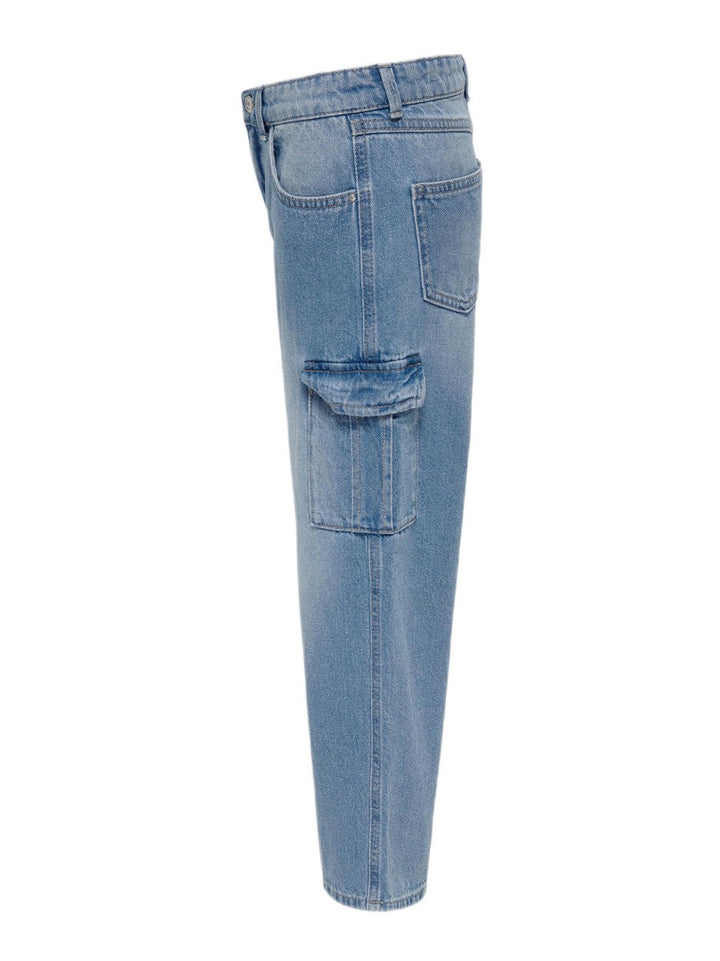 Kogharmony Wide Cargo Carrot Pim No - Blue Denim