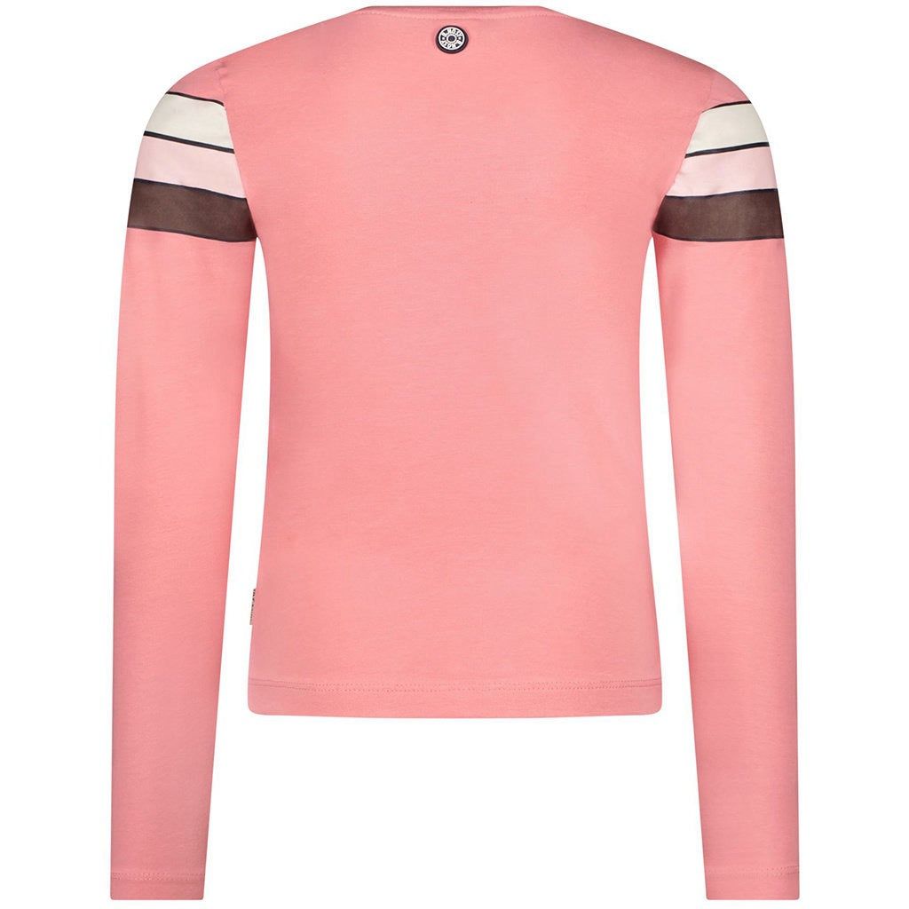 B.Nosy - Lange mouw T-shirts - 2329.60.0009 - Roze