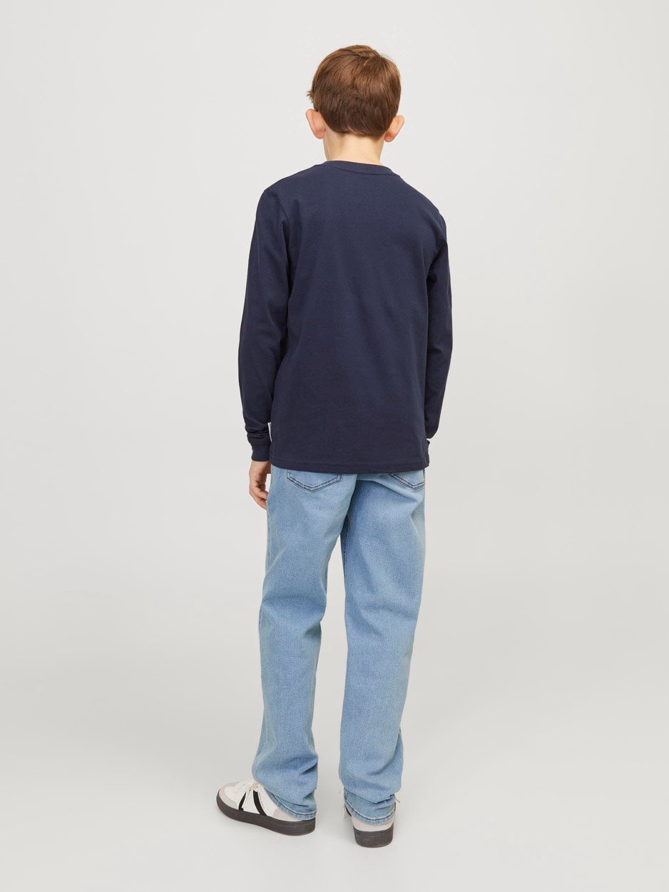 Jjiglenn Jjoriginal Sq 730 Sn Jnr - Blue Denim