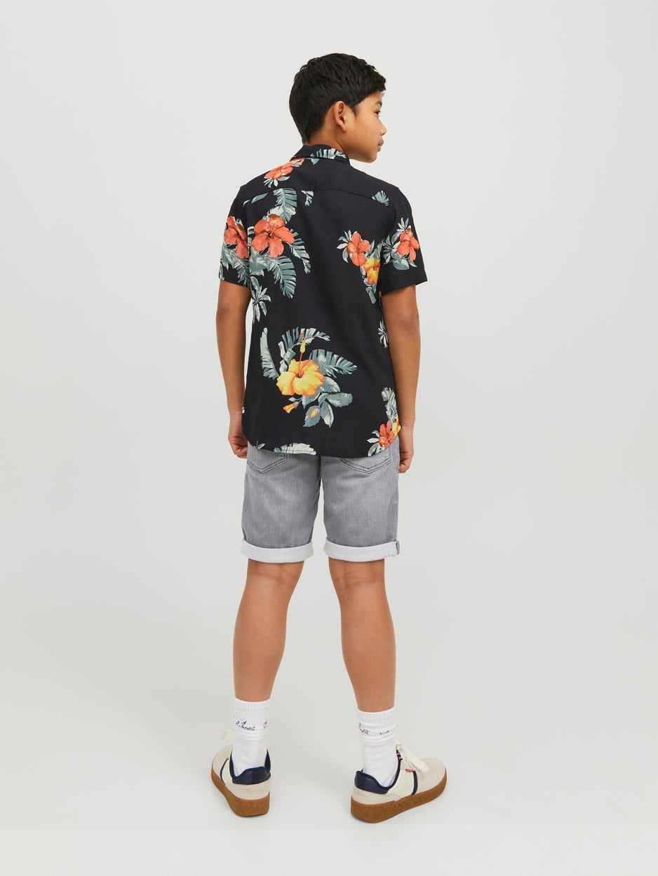 Jjirick Jjiorg Shorts Ge 370 I.k Sn - Grey Denim