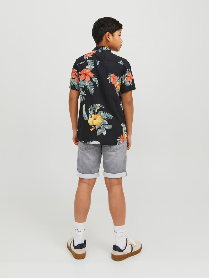 Jjirick Jjiorg Shorts Ge 370 I.k Sn - Grey Denim
