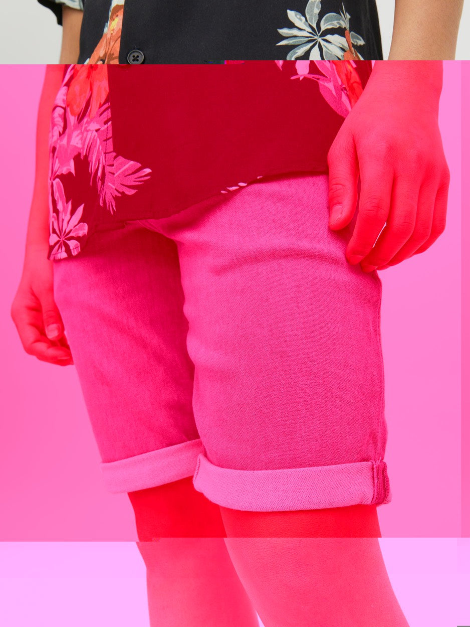 Jjirick Jjiorg Shorts Ge 370 I.k Sn - Grey Denim
