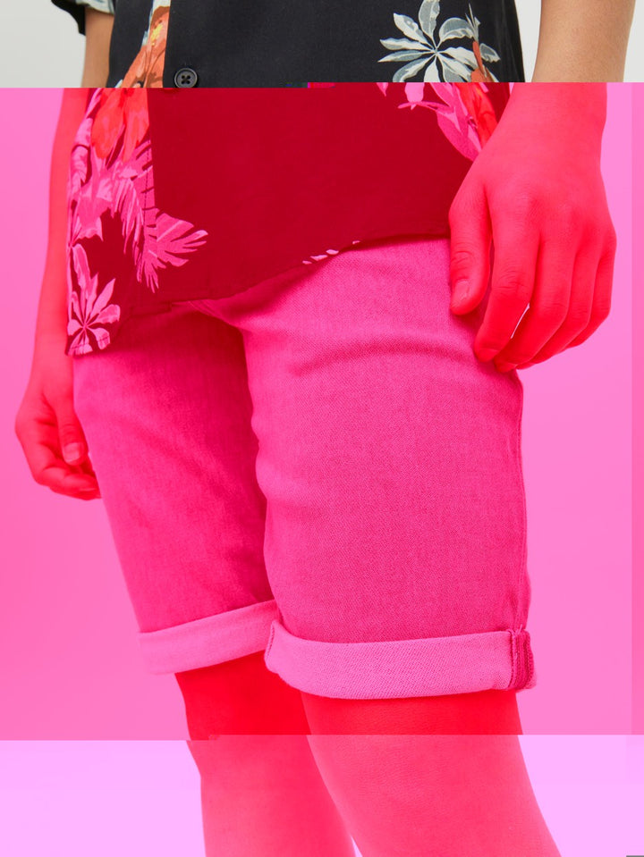 Jjirick Jjiorg Shorts Ge 370 I.k Sn - Grey Denim