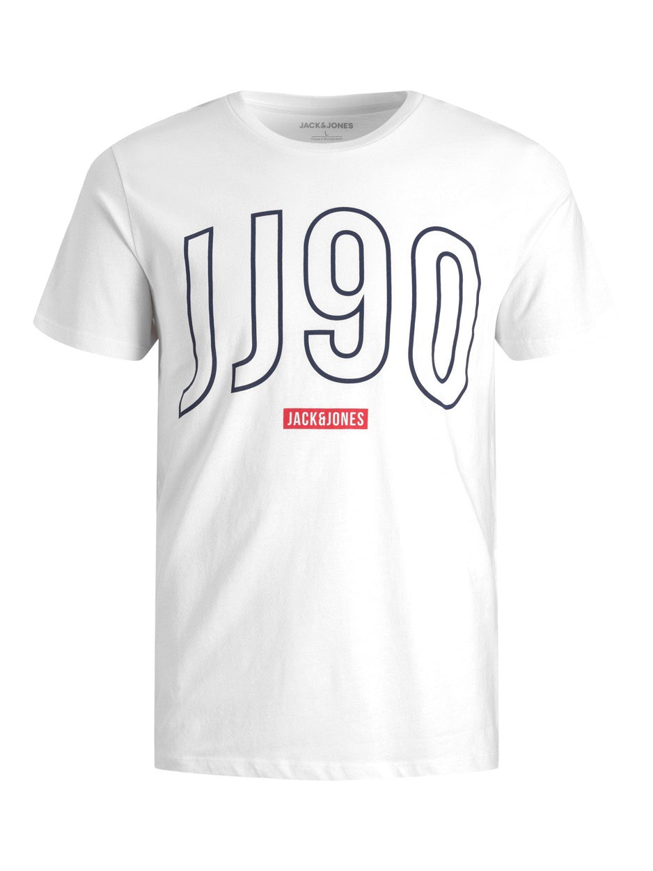 Jjcolinn Tee Ss Crew Neck Jnr - Wit