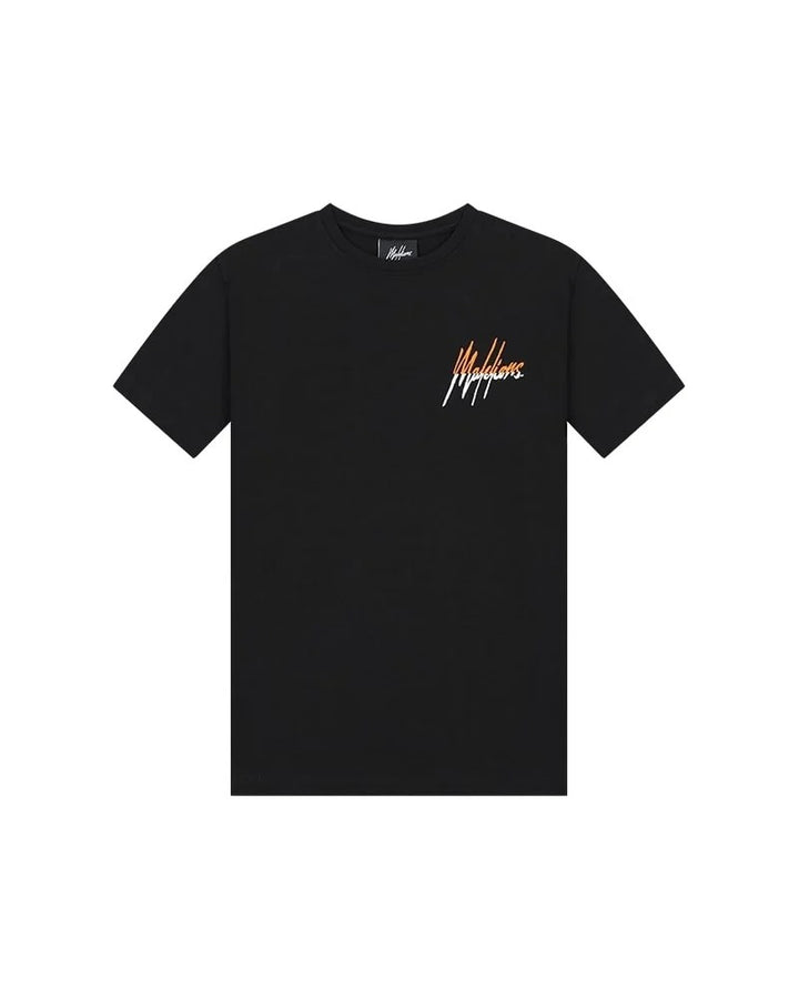 Malelions Junior Spit T-shirt - Zwart