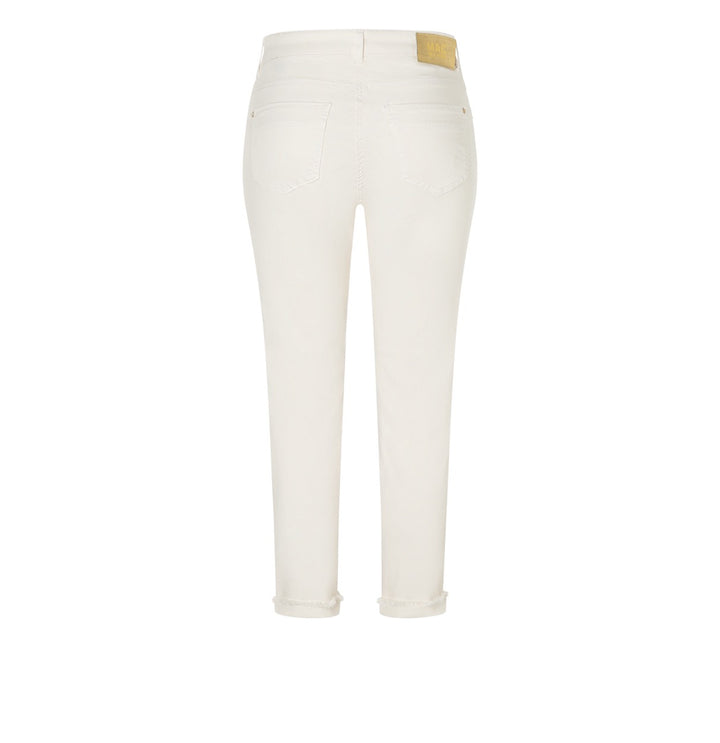 Mac Jeans - Rich Cropped Fringe - Ecru