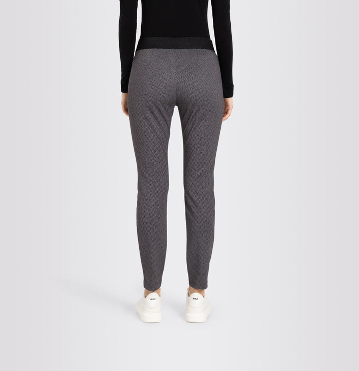 Mac Jeans - Easy, Light Jersey - Grijs Dessin