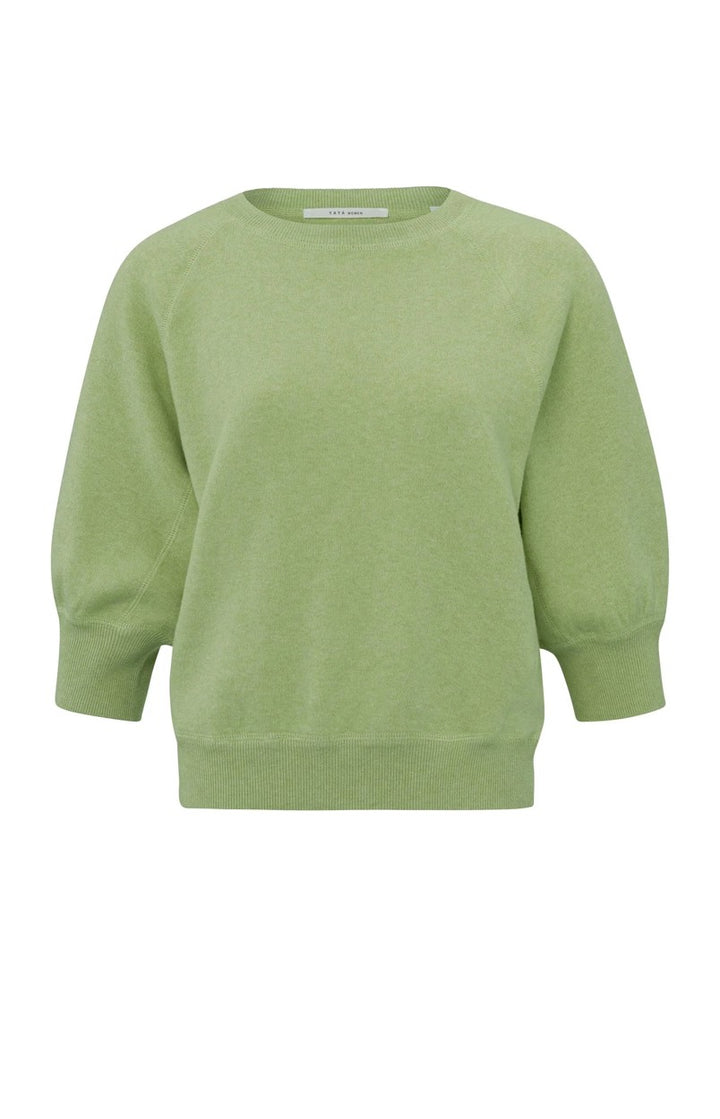 Sweater With Raglan Sleeves - Groen