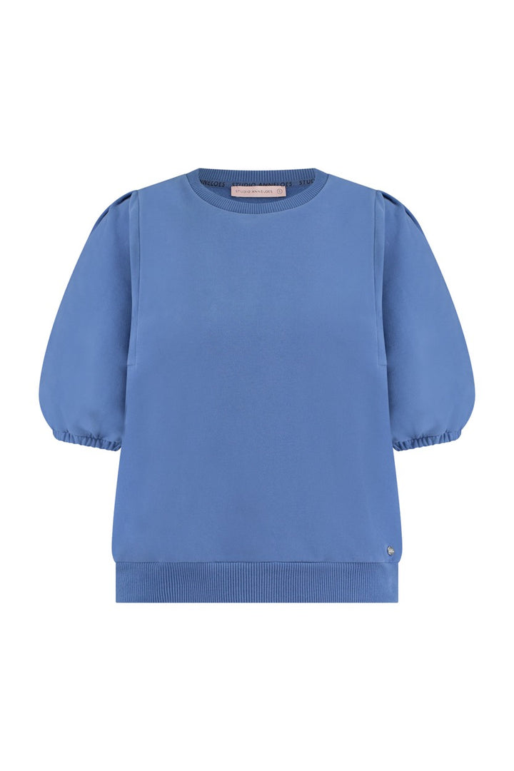 Claartje Puff Sweater - Blauw