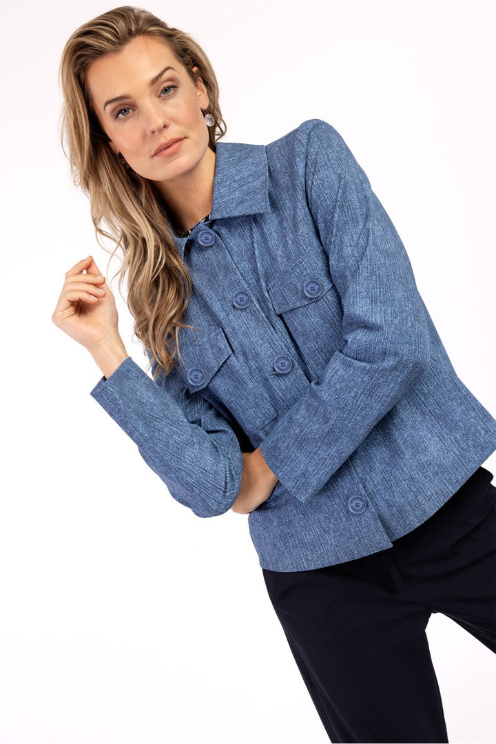 Claire Jeans Jacket - Blue Denim