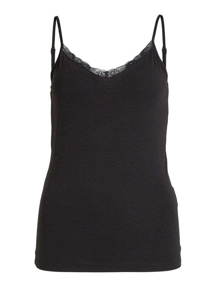 Vidaisy Lace Singlet-noos - Zwart