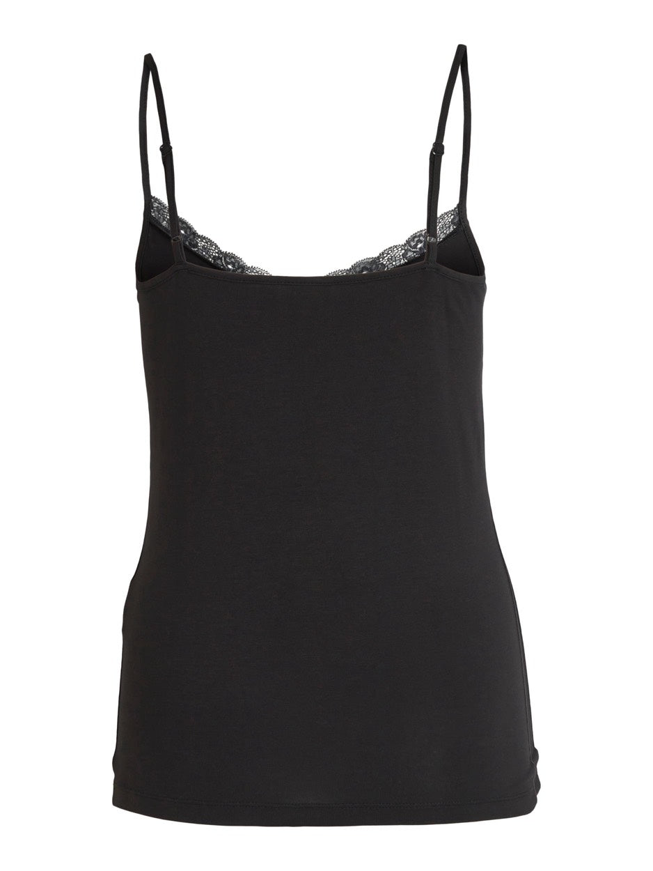 Vidaisy Lace Singlet-noos - Zwart