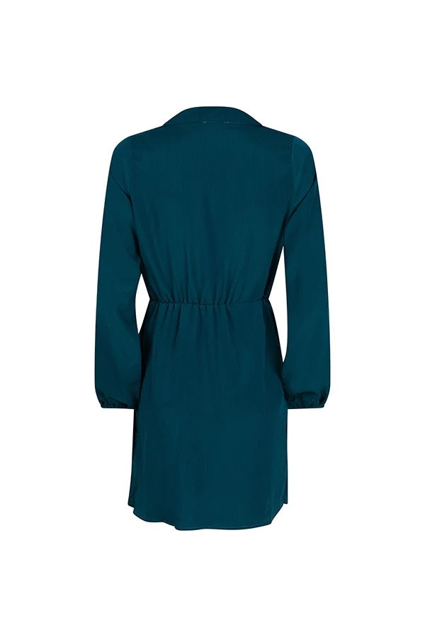 Dress Sara - Petrol Blauw