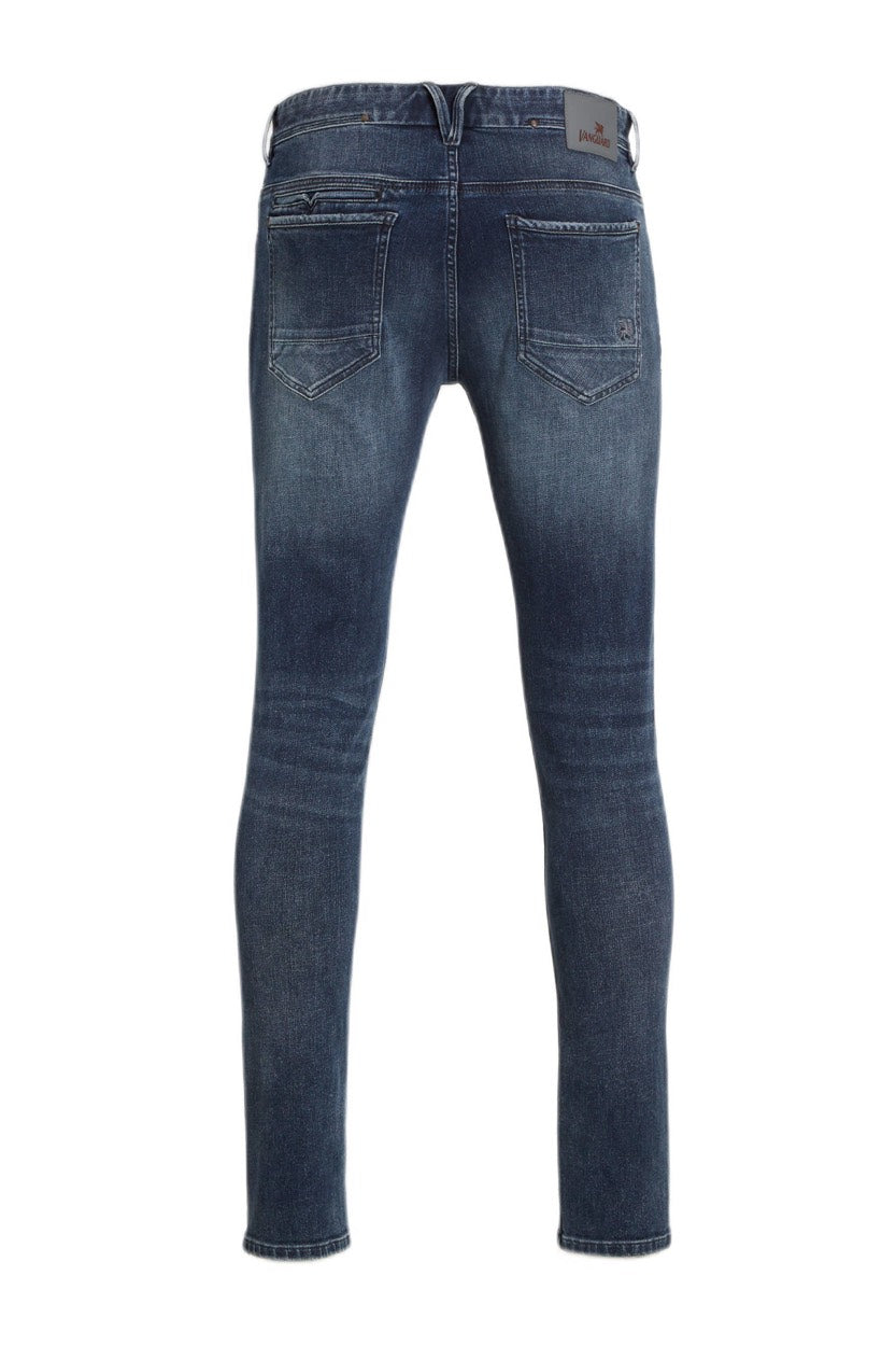 V850 Rider In Kleur Deep Worn Blue - Blue Denim