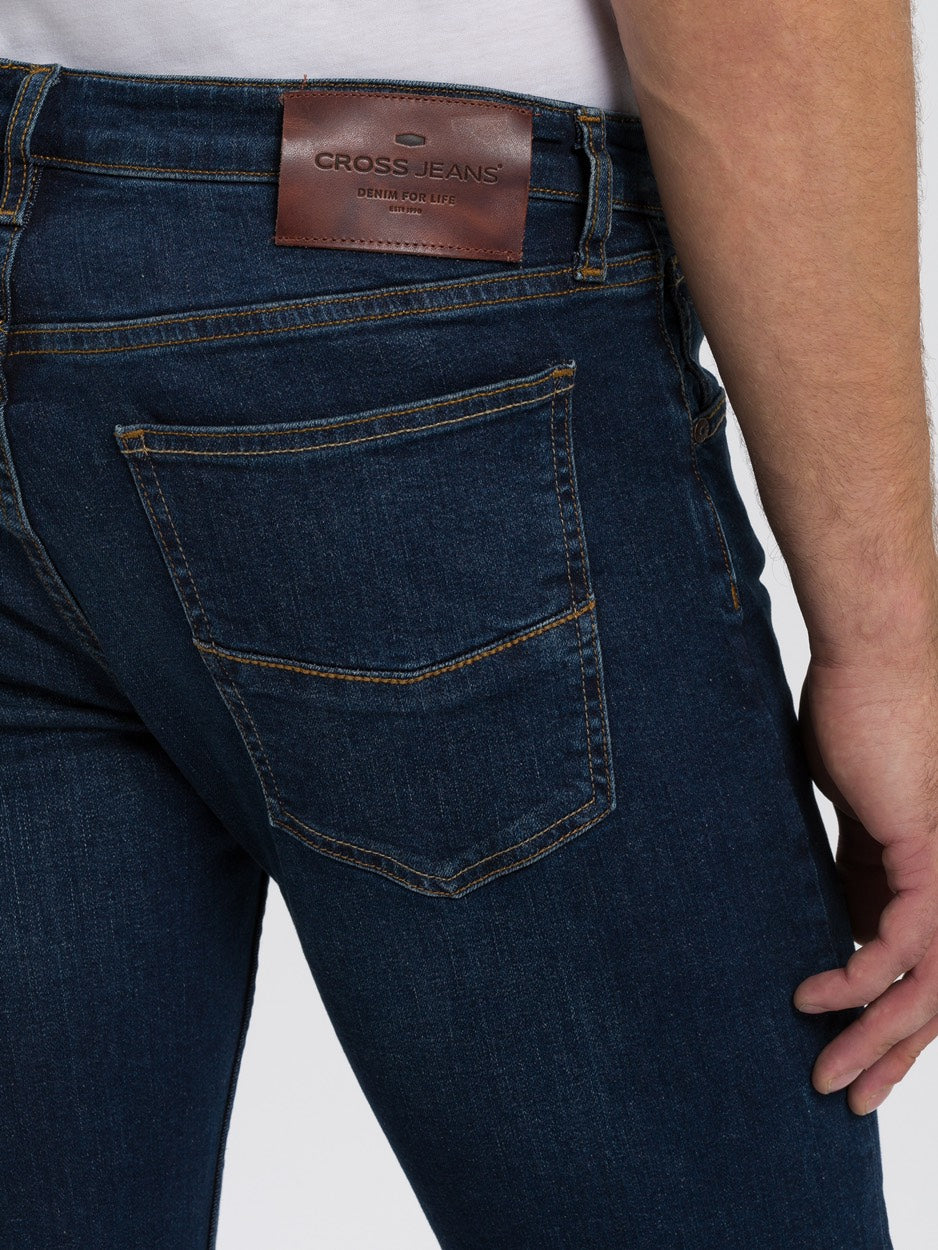 Damien Slim Fit E198-006 - Blue Denim