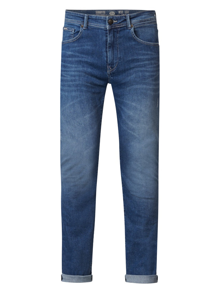 Men Denim Slim Fit - Blue Denim