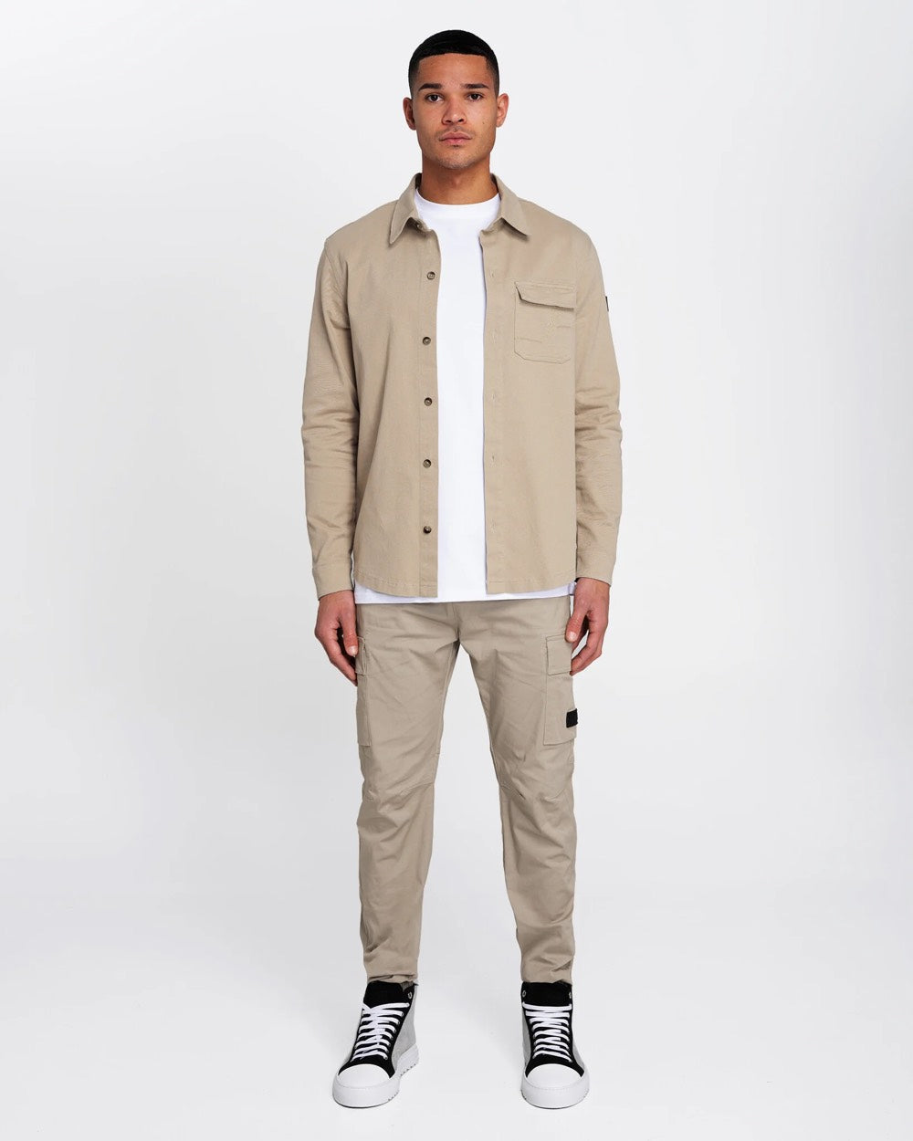 Core Cargo Pants - Beige