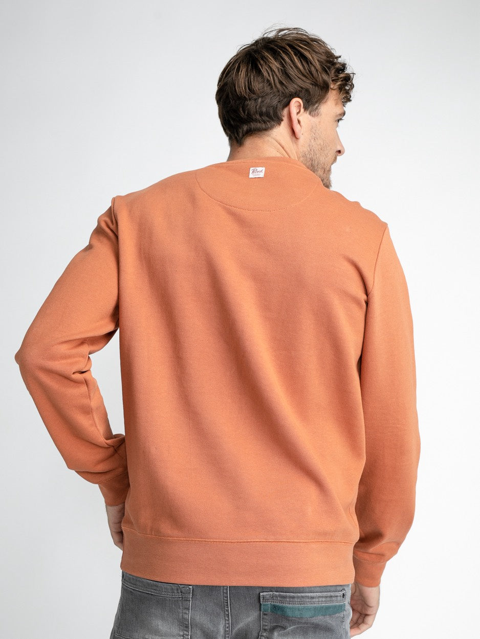 Sweater Round Neck - Oranje