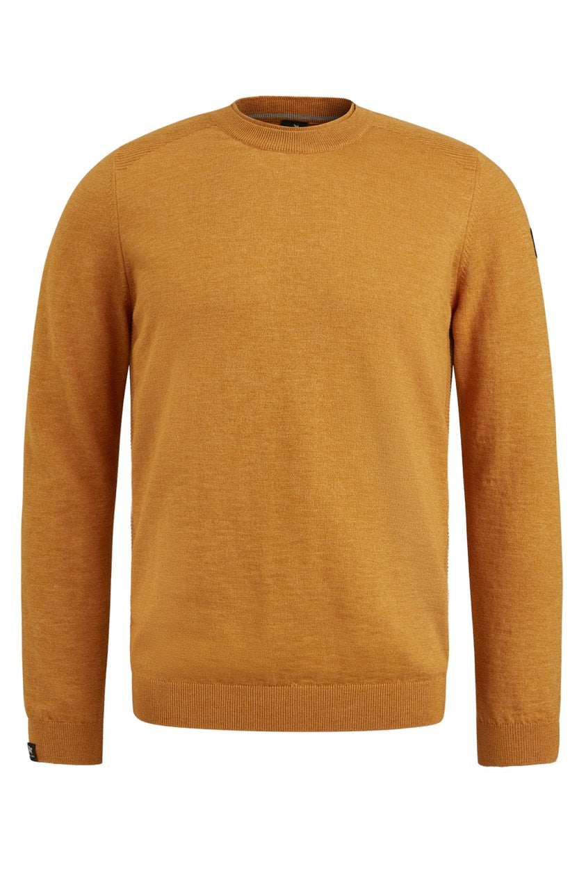 Crewneck Cotton Slub - Oker