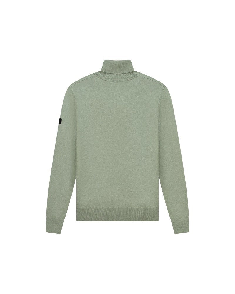 Knit Turtleneck - Oud Groen