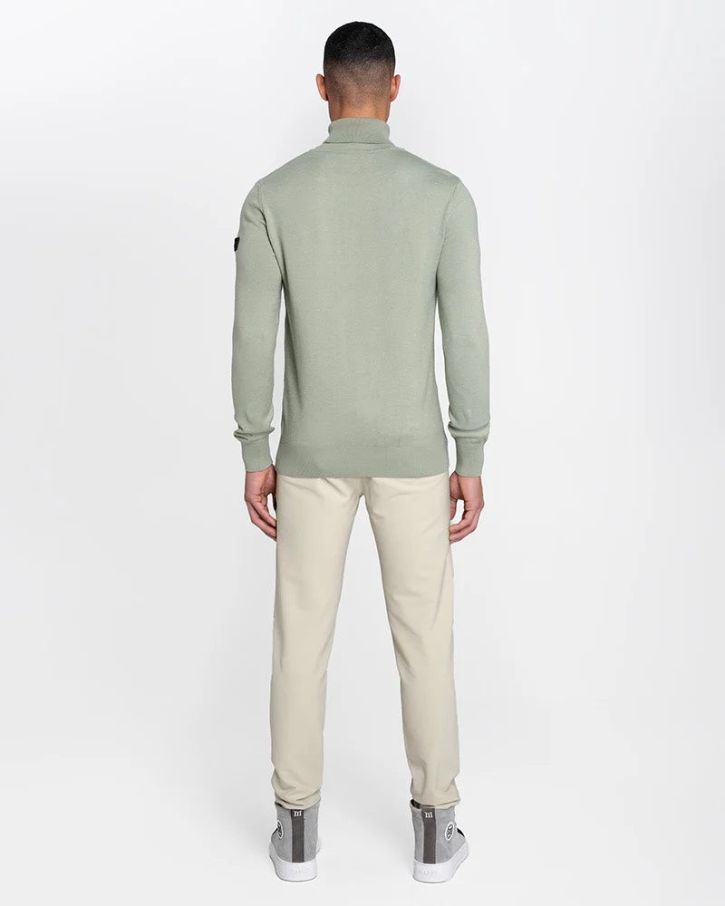 Knit Turtleneck - Oud Groen