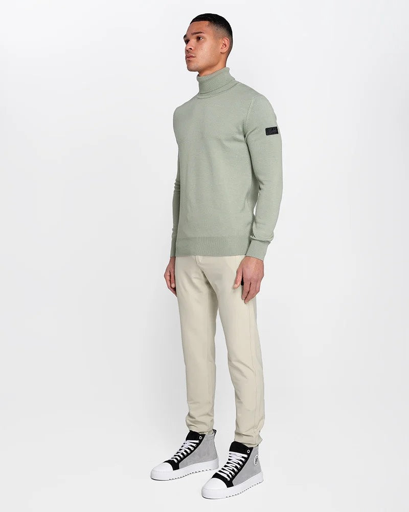 Knit Turtleneck - Oud Groen