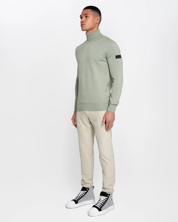 Knit Turtleneck - Oud Groen