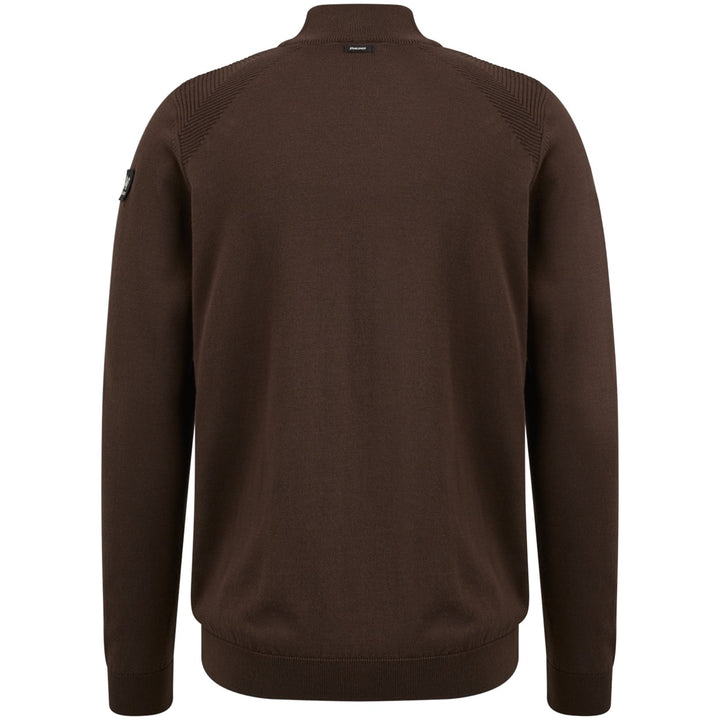 Mock Neck Pima Cotton - Bruin