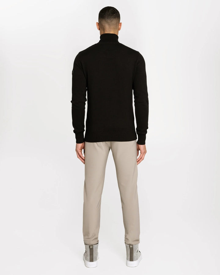 Knit Turtleneck - Zwart