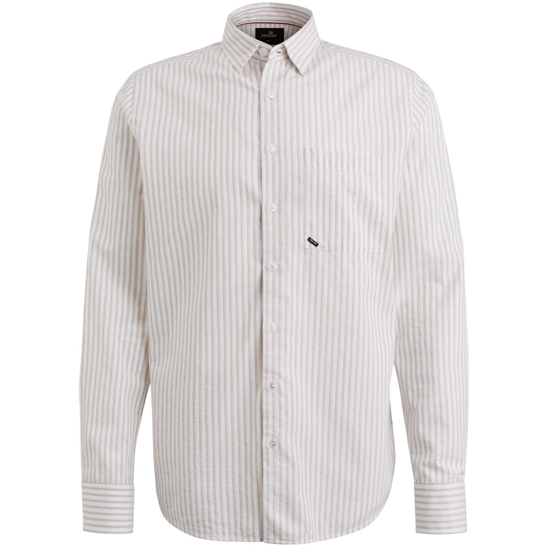 Long Sleeve Shirt Yd Stripe With D - Zand Dessin