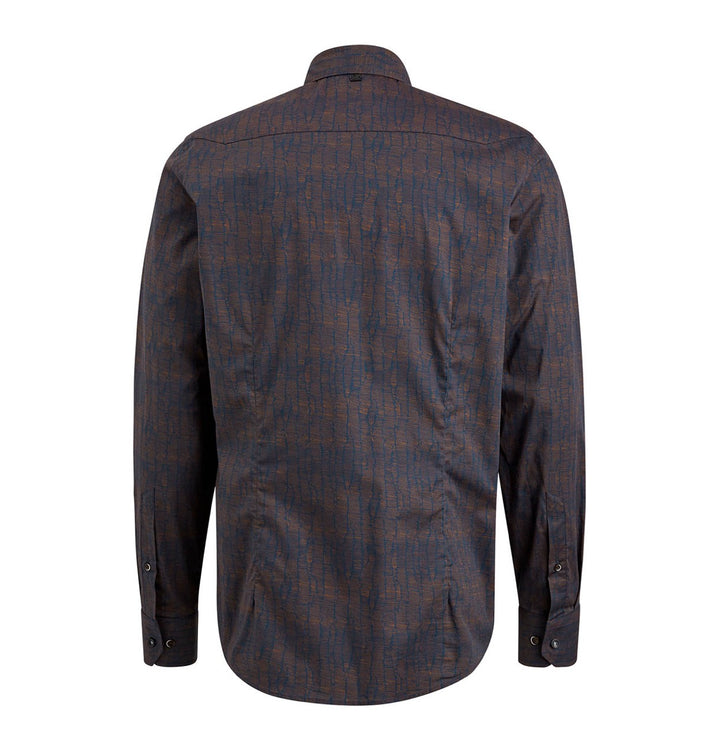 Long Sleeve Shirt Print On Fine Po - Bruin Dessin