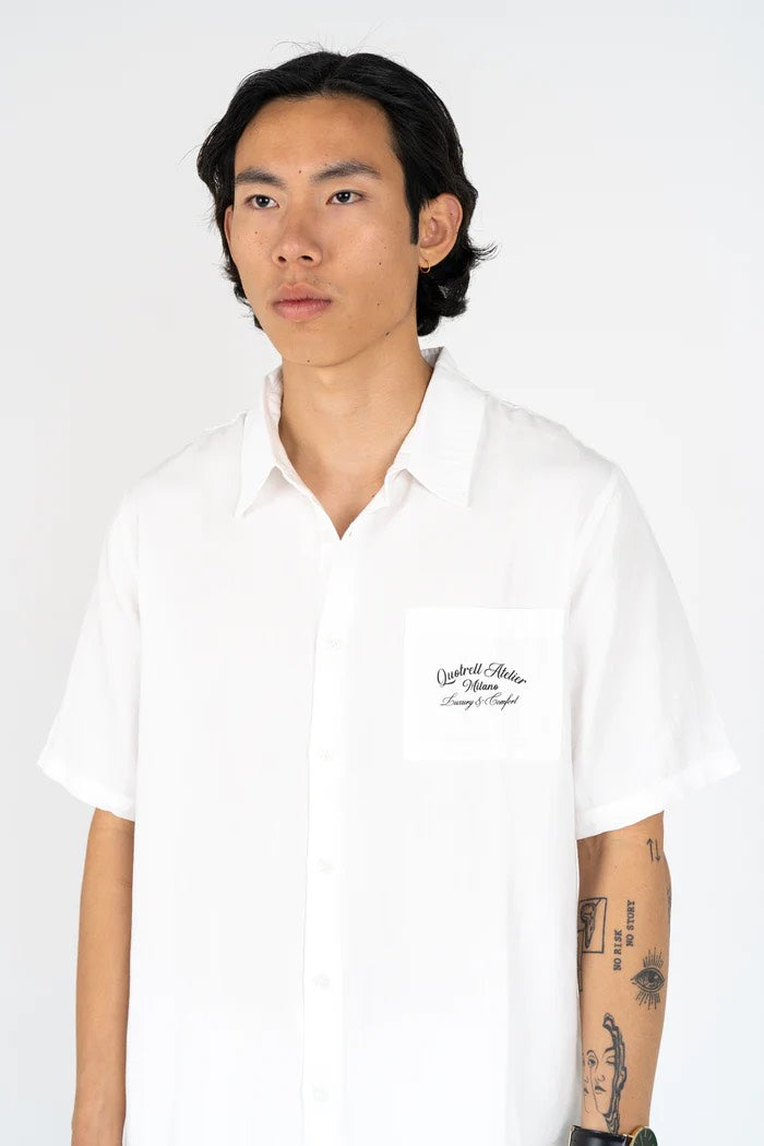 Atelier Milanon Cotton Shirt - Off-white