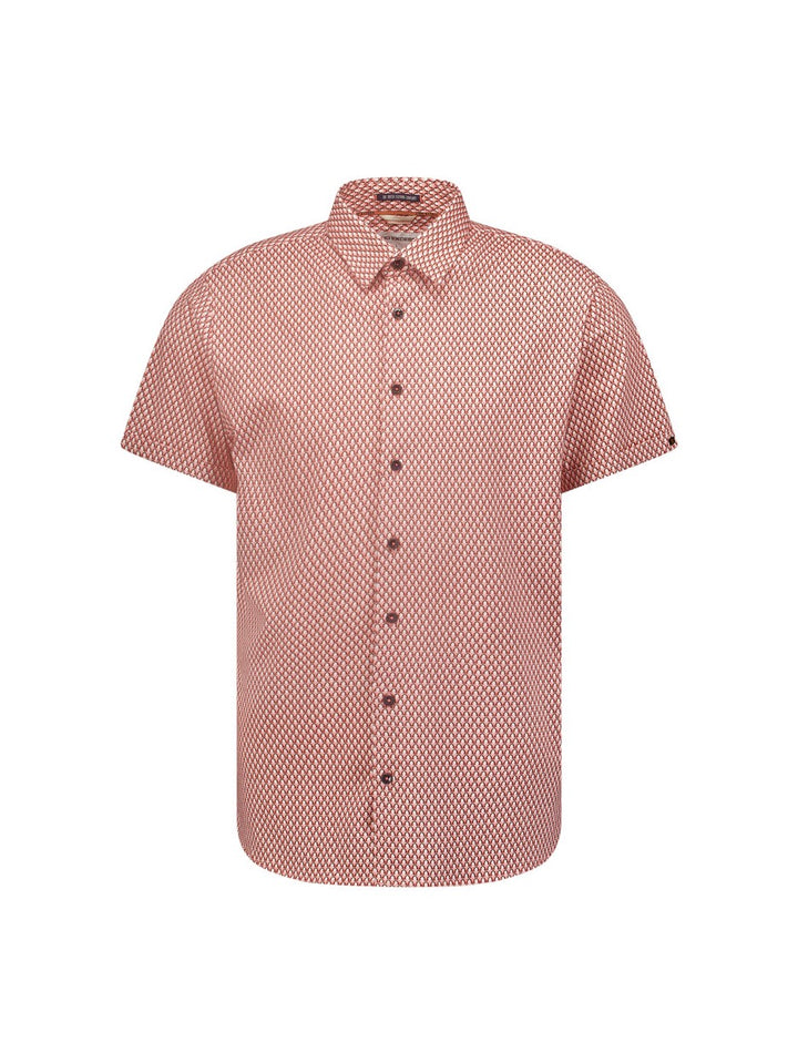 Shirt Ss Aop - Roze Dessin